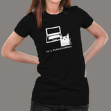 I'm a Purrgrammer Women's Tee - Code & Cats Combo