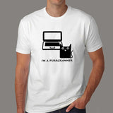 I'm a Purrgrammer T-Shirt For Men