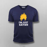 I'm Just Saiyan Anime T-shirt For Men