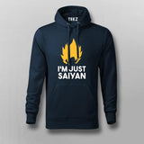 I'm Just Saiyan Anime T-shirt For Men