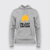 I'm Just Saiyan Anime T-Shirt For Women