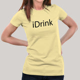 iDrink Women's Alcohol T-shirt