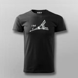 I Fell, Collapsed funny Eiffel Tower T-shirt For Men Online Teez