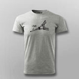 I Fell, Collapsed funny Eiffel Tower T-shirt For Men