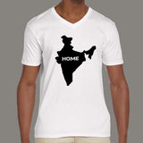 India is Home Men's v neck T-shirt online india
