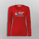 Information Security Analyst Women’s Profession T-Shirt