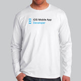 Ios Mobile App Developer Men’s Profession Full Sleeve T-Shirt India