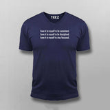 I Owe It to myself to be Consistent Self Motivational T-shirt for Men