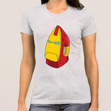 Ironman Ironbox-man Marvel Women's Parody T-shirt