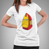 Ironman Ironbox-man Marvel Women's Parody T-shirt