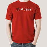 JavaScript [JS] is not Java Men's T-shirt