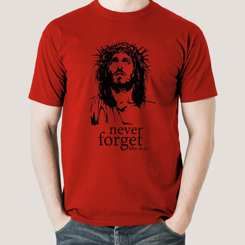 Jesus Crown of Thorns: Devotion Men's T-Shirt