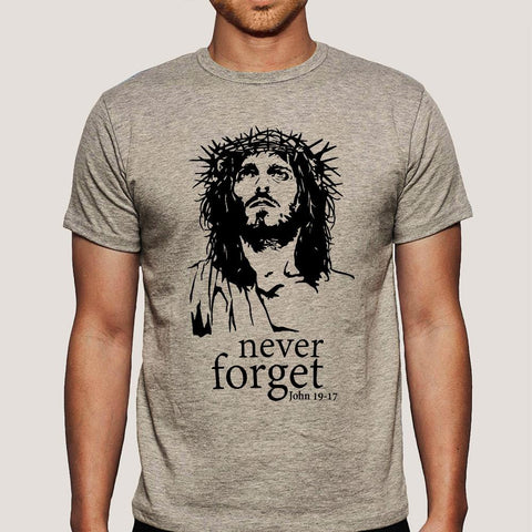 Buy Jesus Crown of Thorns Men's T-shirt  At Just Rs 499 On Sale! Online India