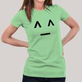 Joyful Smiley Emoticon Women's T-shirt