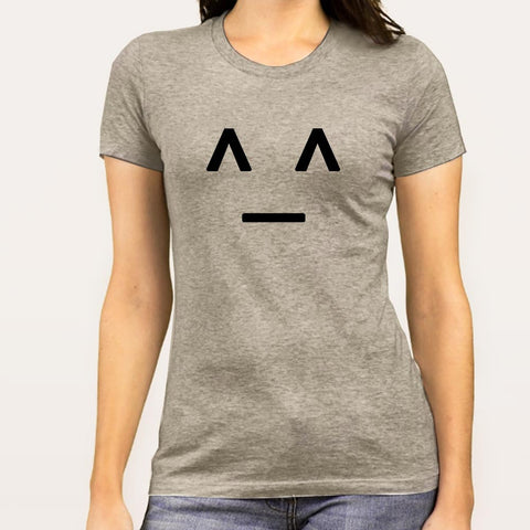Joyful Smiley Emoticon Women's T-shirt