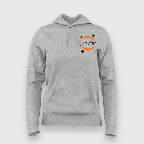 Jupyter Logo Hoodies For Women