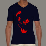 Kaala Karikalan Rajinikanth Men's tamil v neck  T-shirt online india