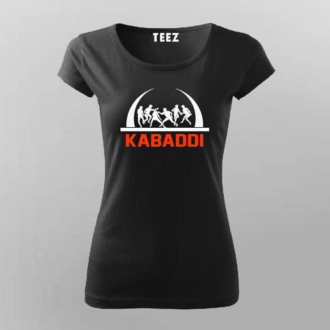 kabaddi T-Shirt For Women