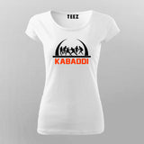kabaddi T-Shirt For Women