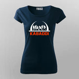 kabaddi T-Shirt For Women
