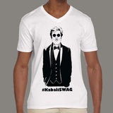 Superstar Rajinikanth Men's v neck T-shirt online india