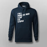 l Am A Programmer I can't Fix Stupid Programmer T-shirt For Men