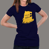 Hear Me Roar GOT House Lannister T-Shirt For Women india