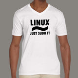 Linux Programmer V Neck T-Shirt online india
