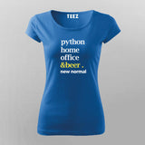linux & beer Programming T-Shirt For Women