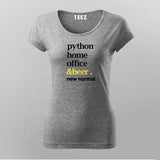 linux & beer Programming T-Shirt For Women