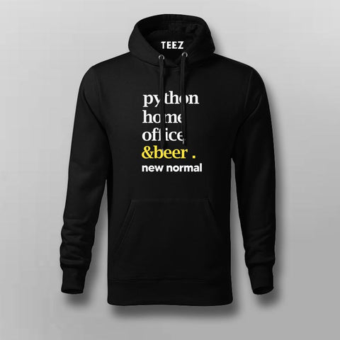 linux & beer Programming Hoodies For Men