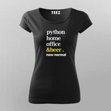 linux & beer Programming T-Shirt For Women