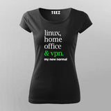 linux & vpn Programming T-shirt For Women Online Teez