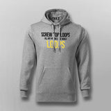Screw For Loops All My Homies Use While Loops Programming T-shirt For Men