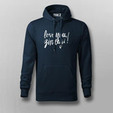 Love You Zindagi Hindi Hoodies For Men