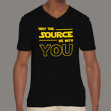 May The Source Be With You! Linux/Starwars Men's T-shirt