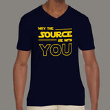 May The Source Be With You! Linux/Starwars Men's T-shirt