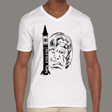 APJ Abdul Kalam - The Missile Man of India - Men's v neck T-shirt online india