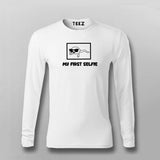 My First Selfie T-shirt For Men