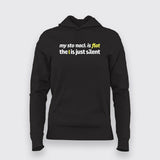 My Stomach Is Flat Funny Hoodies For Women