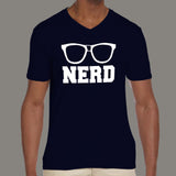 Nerd - Men's  v neck T-shirt online india