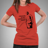 Nethaji Subash Chandra Bose Women's T-shirt