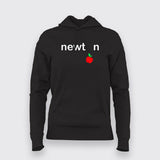 Newton Law Physicist Science T-shirt For Women Online India