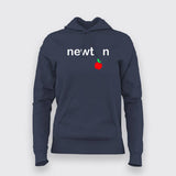 Newton Law Physicist Hoodies For Women