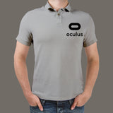 oculus logo Men's Polo T-Shirt