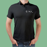 Command Prompt - DOS Polo T-Shirt For Men Online India