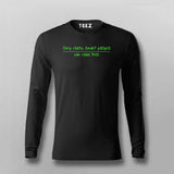 Only Really Smart People Can Read This T-shirt Full Sleeve For Men Online India