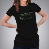 Funny Code - Order Pizza Women's T-shirt for Programmers online india
