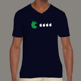 PacDroid -Pacman V Neck T-Shirt For Men india