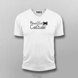 Pawsitive Catitude Funny Cat Lover  T-shirt For Men